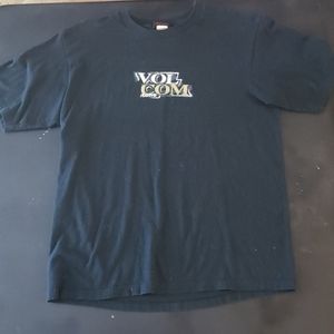 Volcom black graphic tee